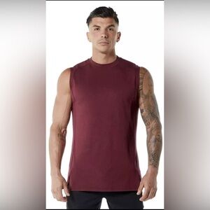 NWT Alphalete Premium Stepped Hem Tank- Men’s Small